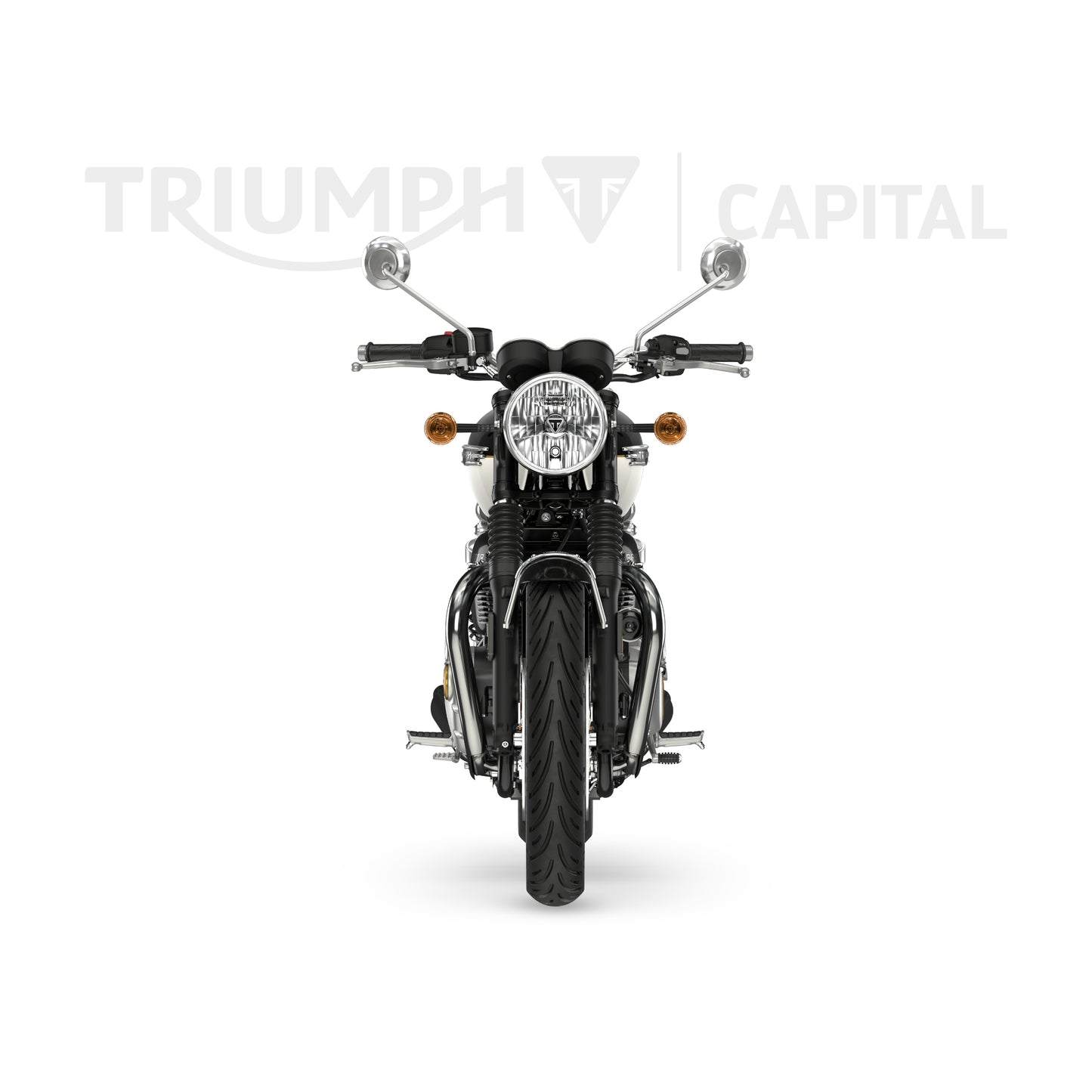 Bonneville T120 Jet Black Fusion White