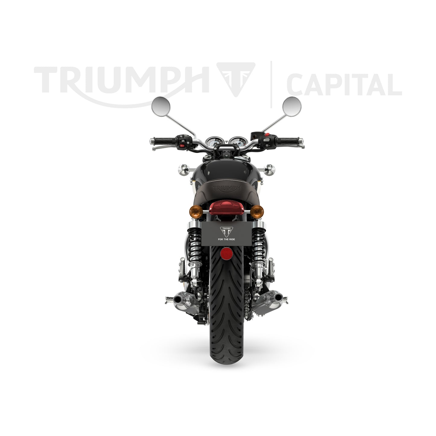 Bonneville T120 Jet Black Fusion White