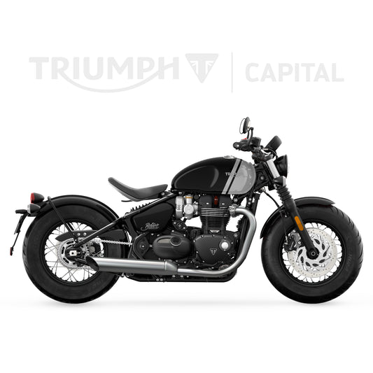 Bonneville Bobber - Ash Grey / Jet Black