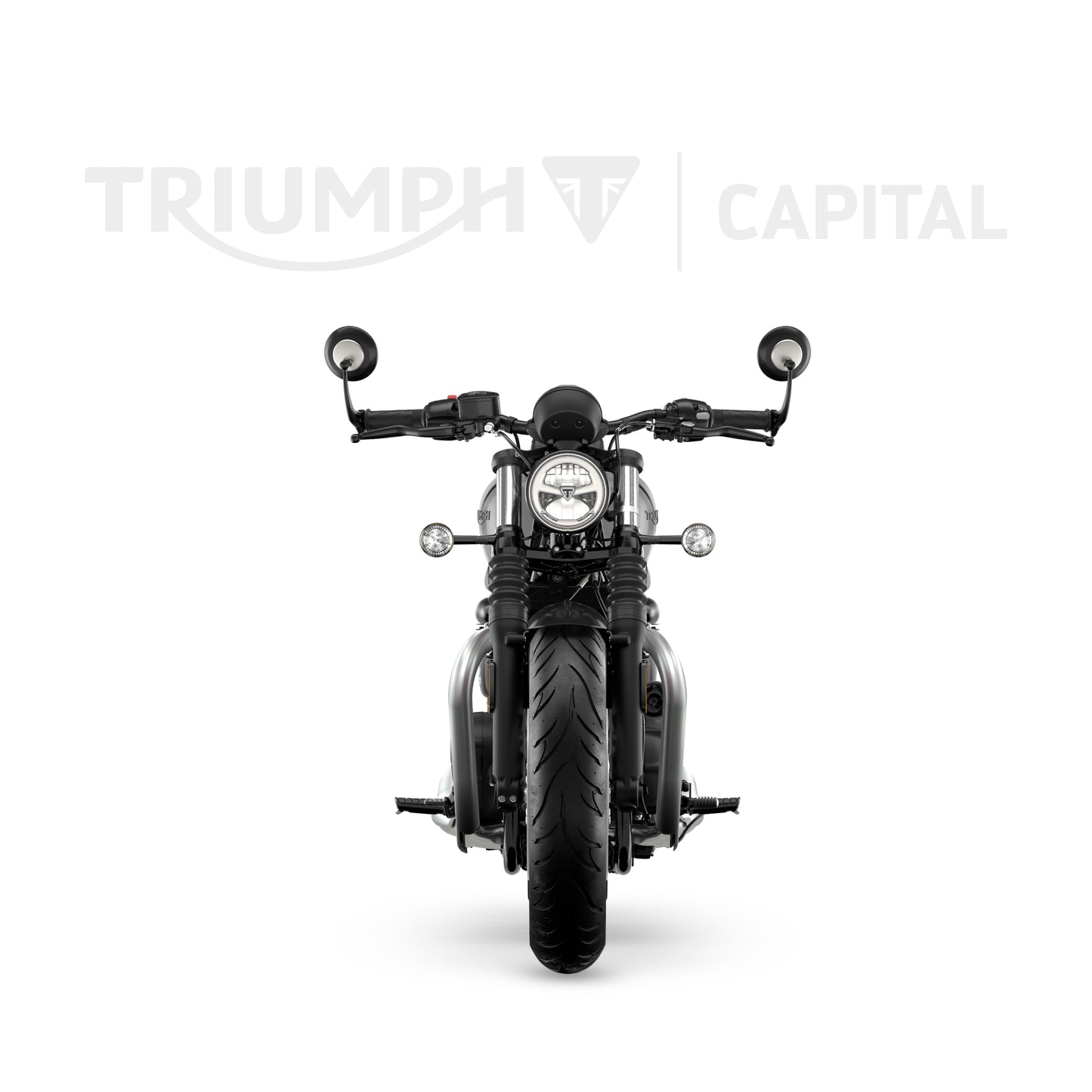 Bonneville Bobber - Ash Grey / Jet Black