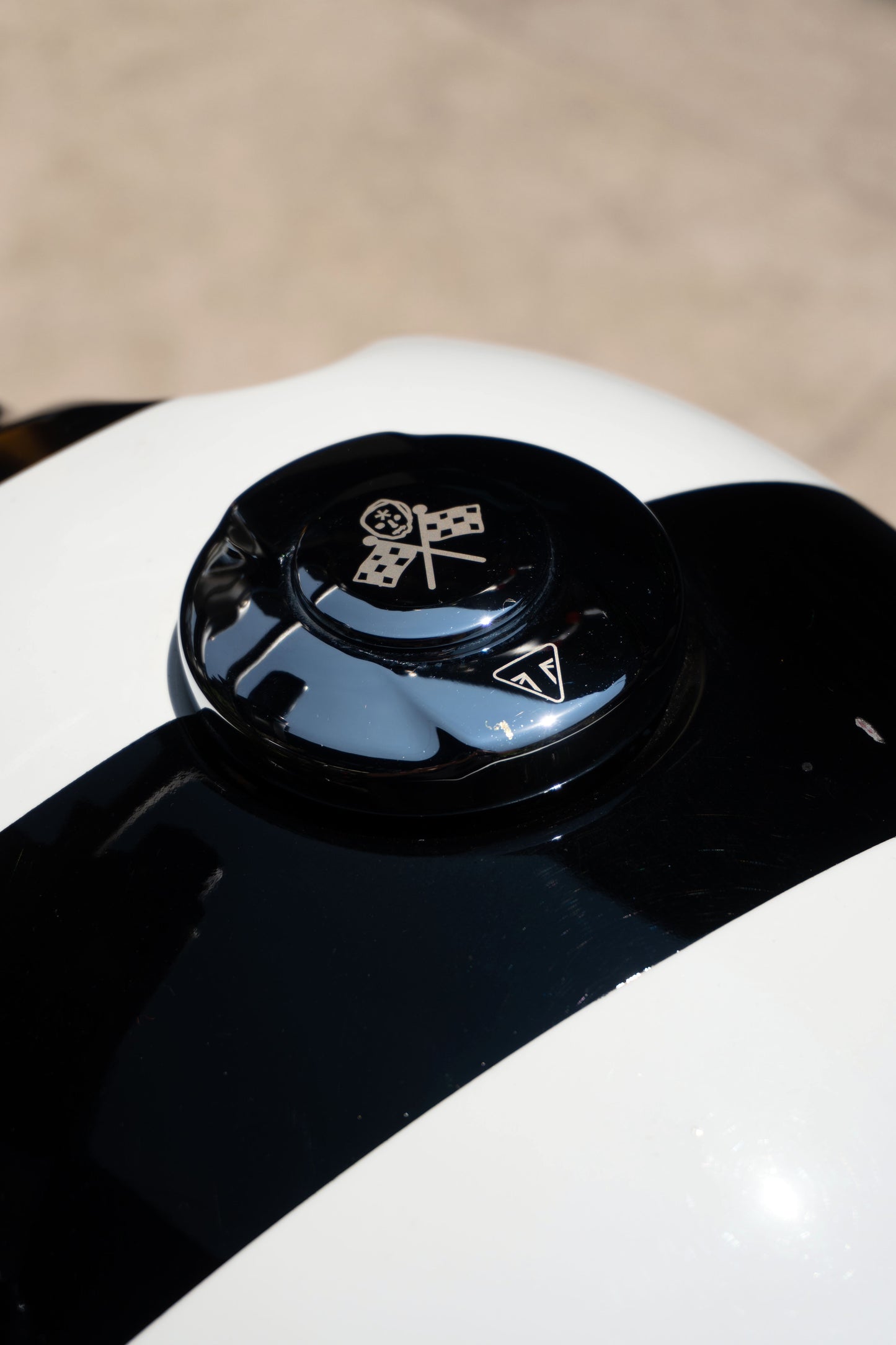 Scrambler 400X Custom Zebra