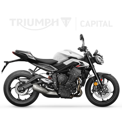 Street Triple 765 R Crystal White 2024