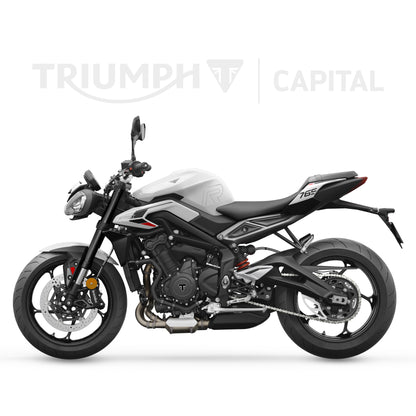Street Triple 765 R Crystal White 2024
