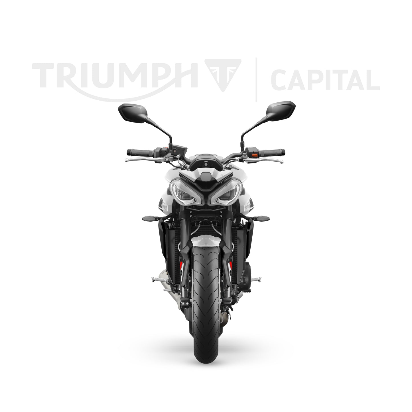 Street Triple 765 R Crystal White 2024