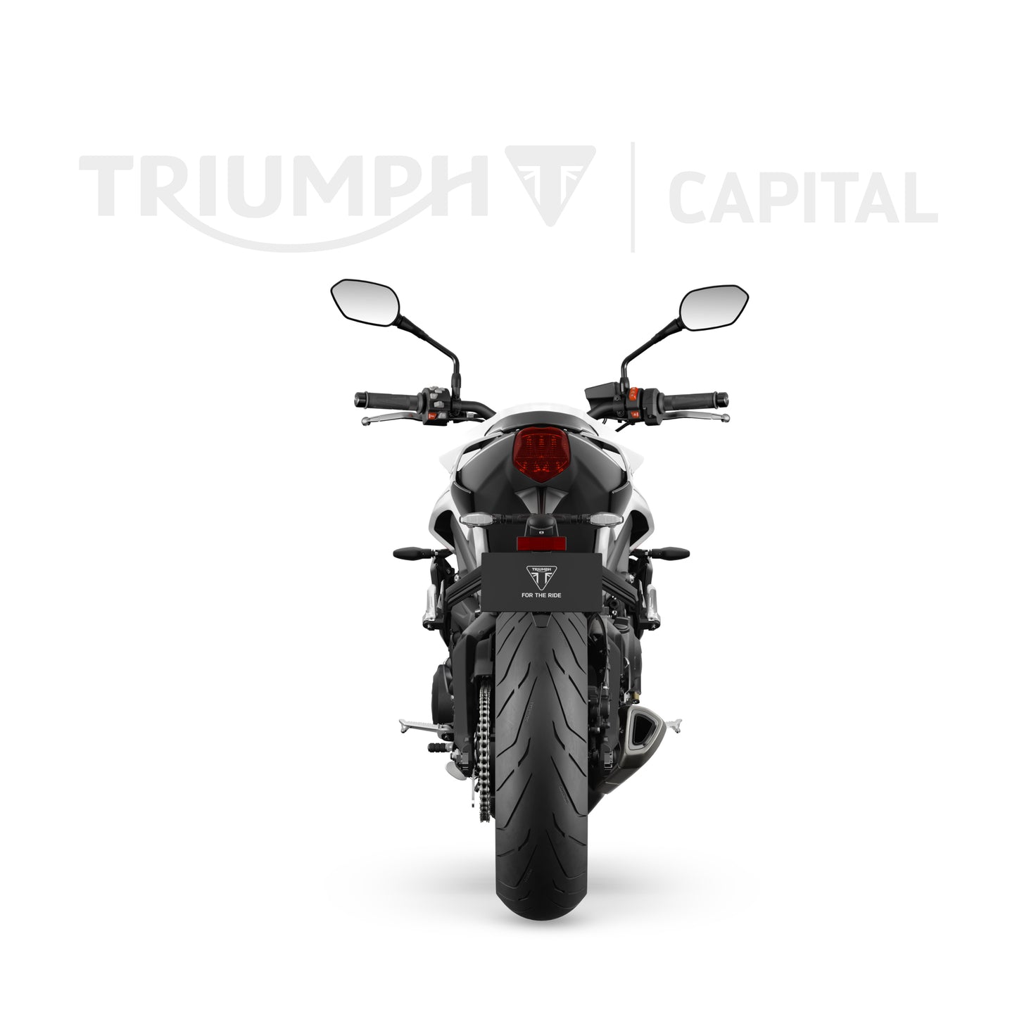 Street Triple 765 R Crystal White 2024