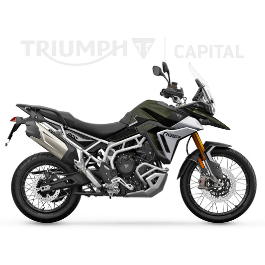 Tiger 900 Rally Pro - Matt Khaki Green 2025