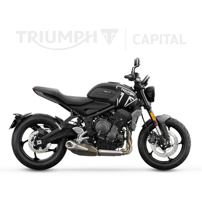 Trident 660 - Mat Jet Black