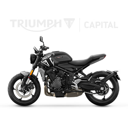 Trident 660 - Mat Jet Black