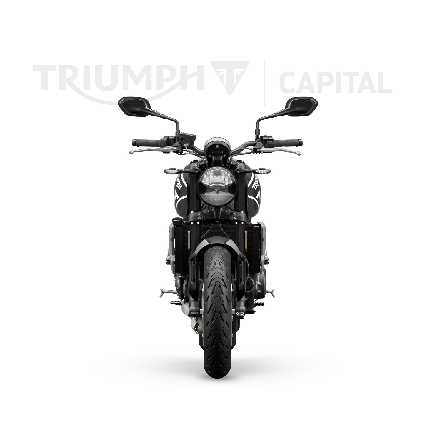 Trident 660 - Mat Jet Black
