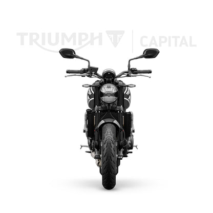 Trident 660 - Mat Jet Black