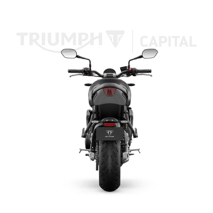 Trident 660 - Mat Jet Black